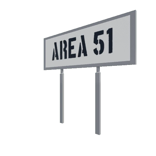 Area 51 Sign 01